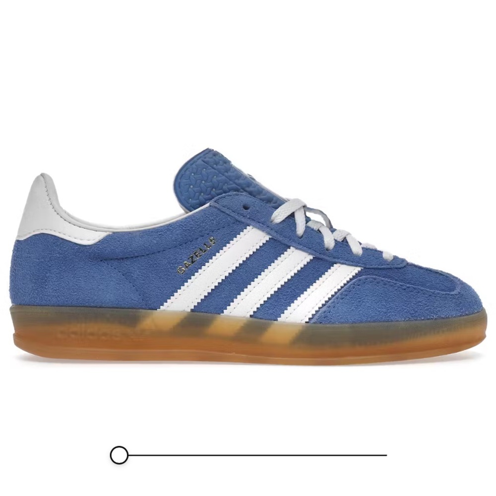 adidas Blue and White Sneakers